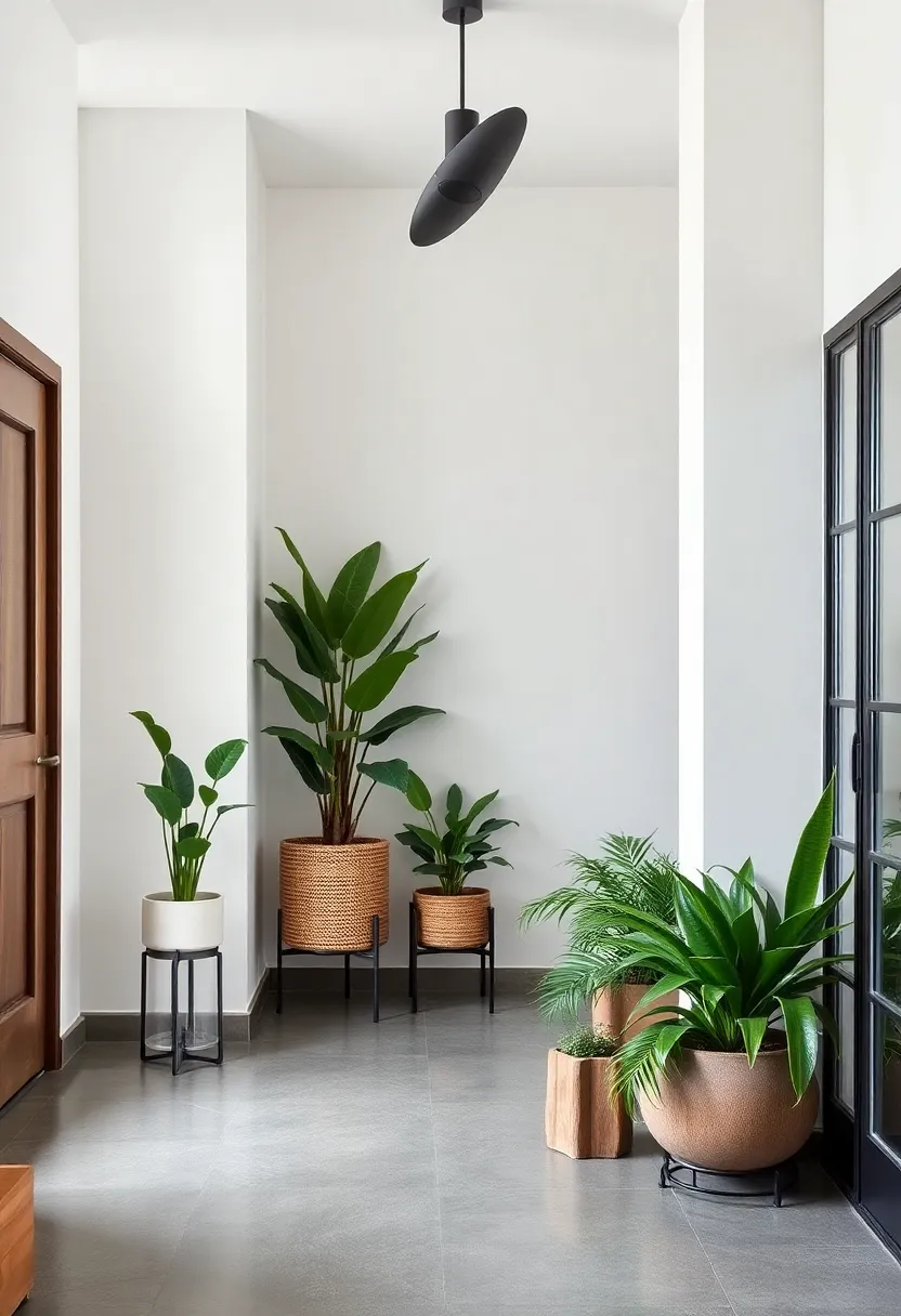 Greenery and Naturals: Balance hard surfaces with indoor⁣ plants​ or succulents that add⁤ a​ pop of color and life against the backdrop of industrial decor