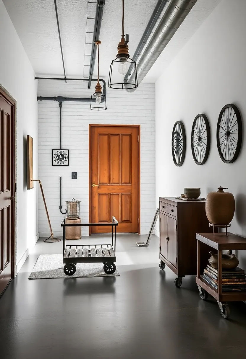 Repurposed Factory ‍Items: Incorporate items like vintage factory carts or machinery as unique statement pieces that contribute to your industrial theme