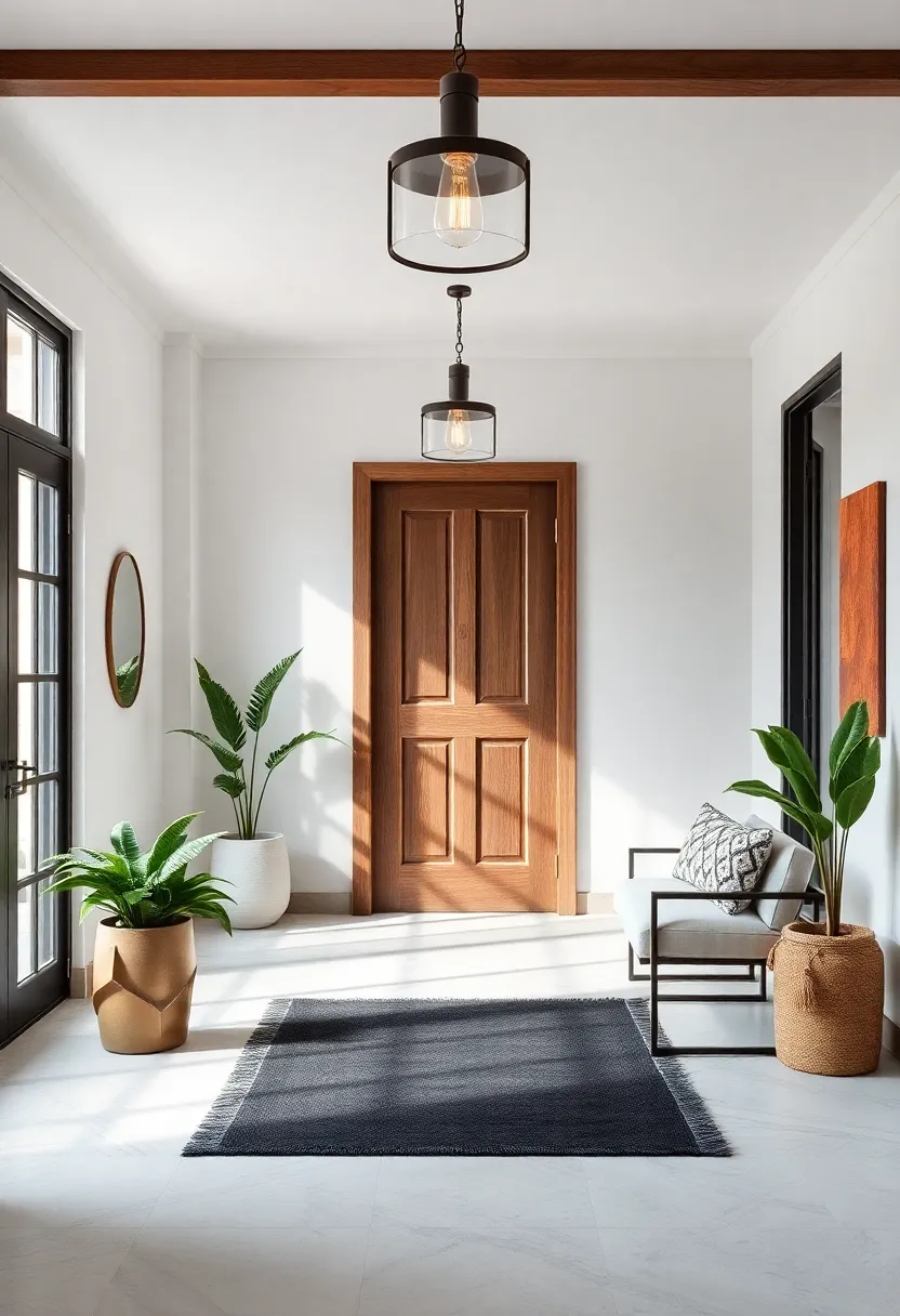 Scandi-Inspired⁢ Minimalism: Combine Scandinavian simplicity with industrial elements for a clean and sophisticated entryway that feels both cozy and refined