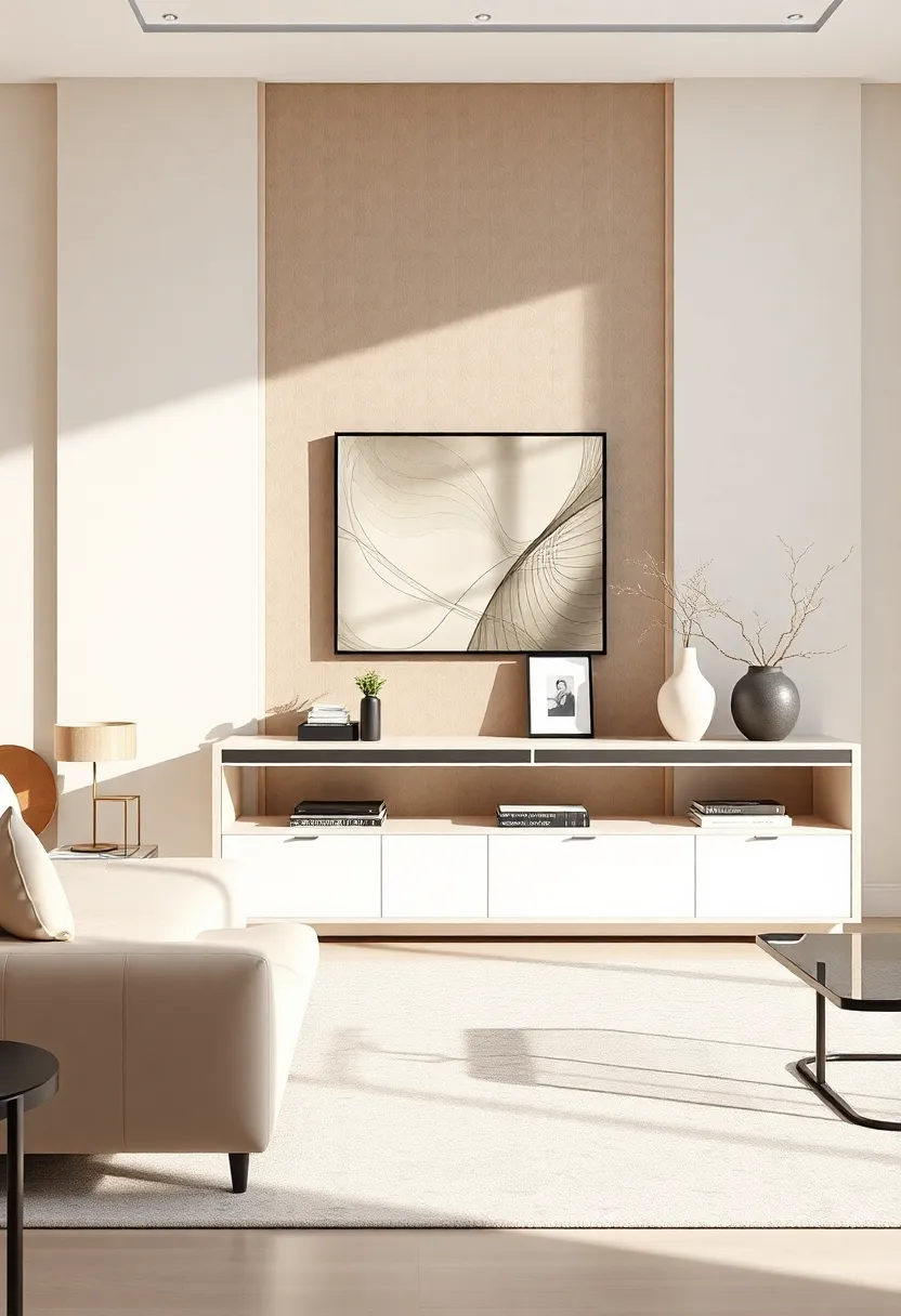 chic ​Console Table: A stylish console table in a sleek design ⁤can serve as a functional display for decorative objects or family photos