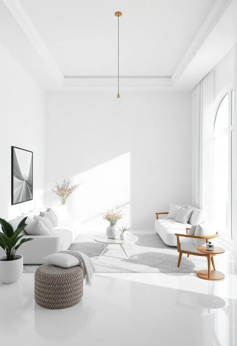 The Role of Natural Light in Enhancing white Interiors