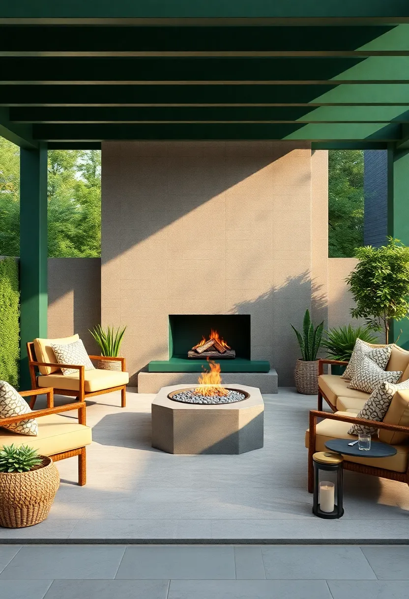 Cozy Fire Features: Infusing warmth and Luxury to Your Outdoor Area