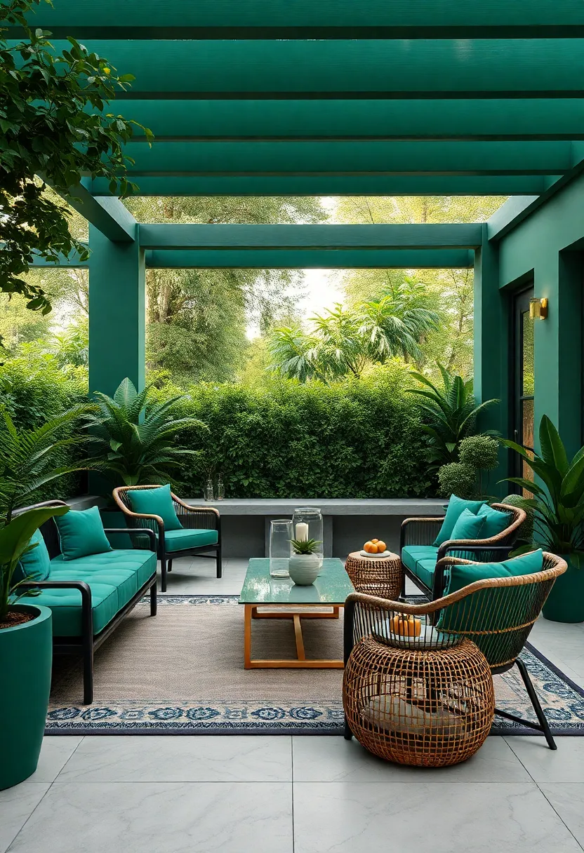 Gold Accents: The Perfect Touch to Enhance Outdoor Elegance