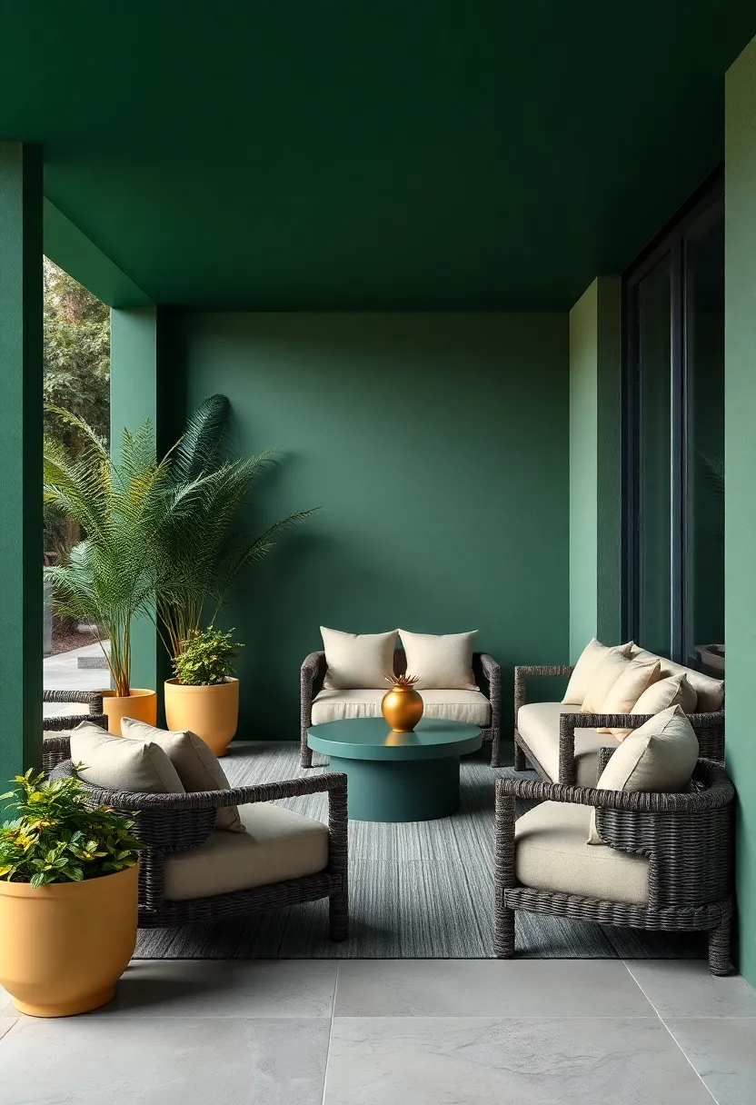 Bold Color Palettes: Enhancing Your Luxury Outdoors with Contrasting Shades