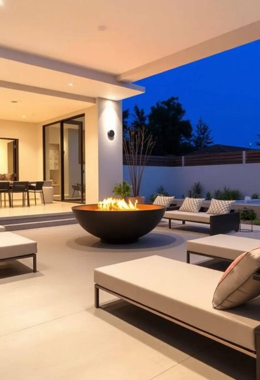 Unique Fire Bowls: Incorporate‍ sculptural​ fire bowls ​that add visual ‌interest while providing warmth, ‍creating a mesmerizing‍ atmosphere on your patio