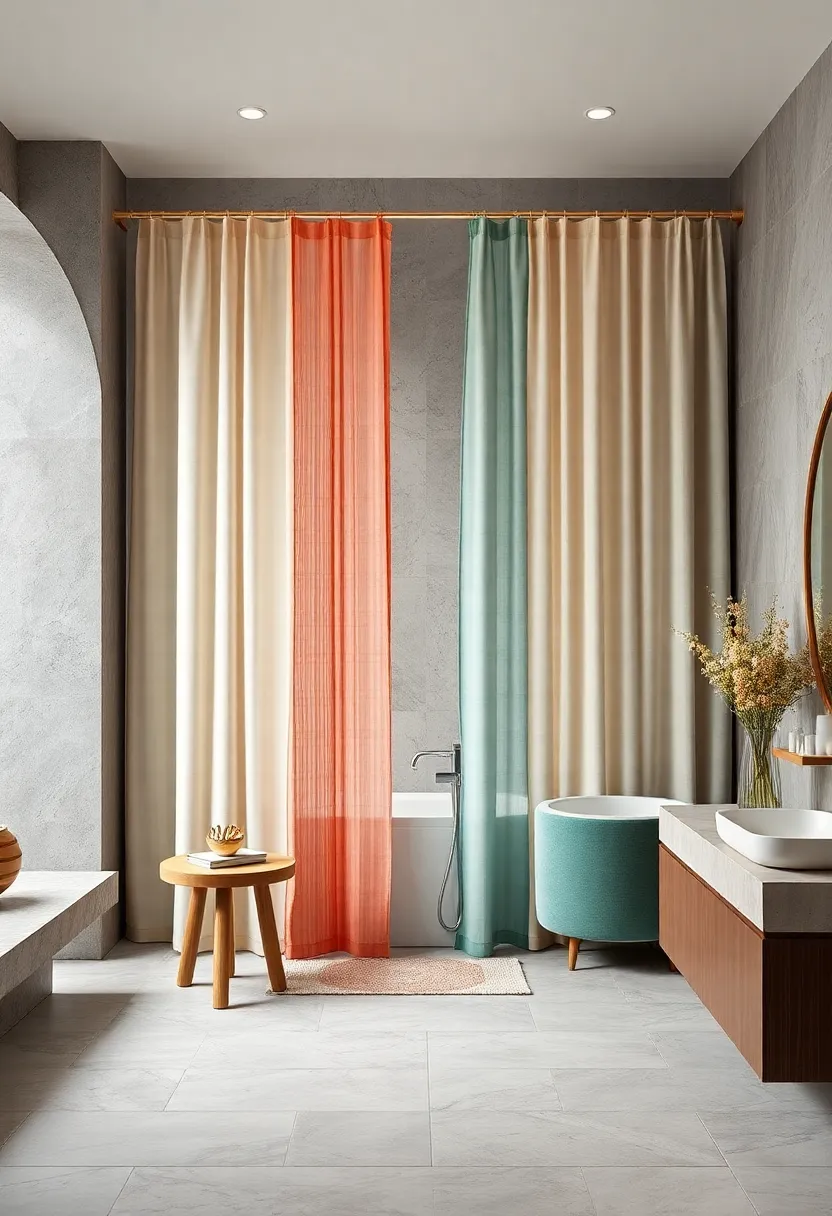 Handwoven Textures: Choose curtains featuring artisanal handwoven patterns to infuse authentic luxury with a personal touch