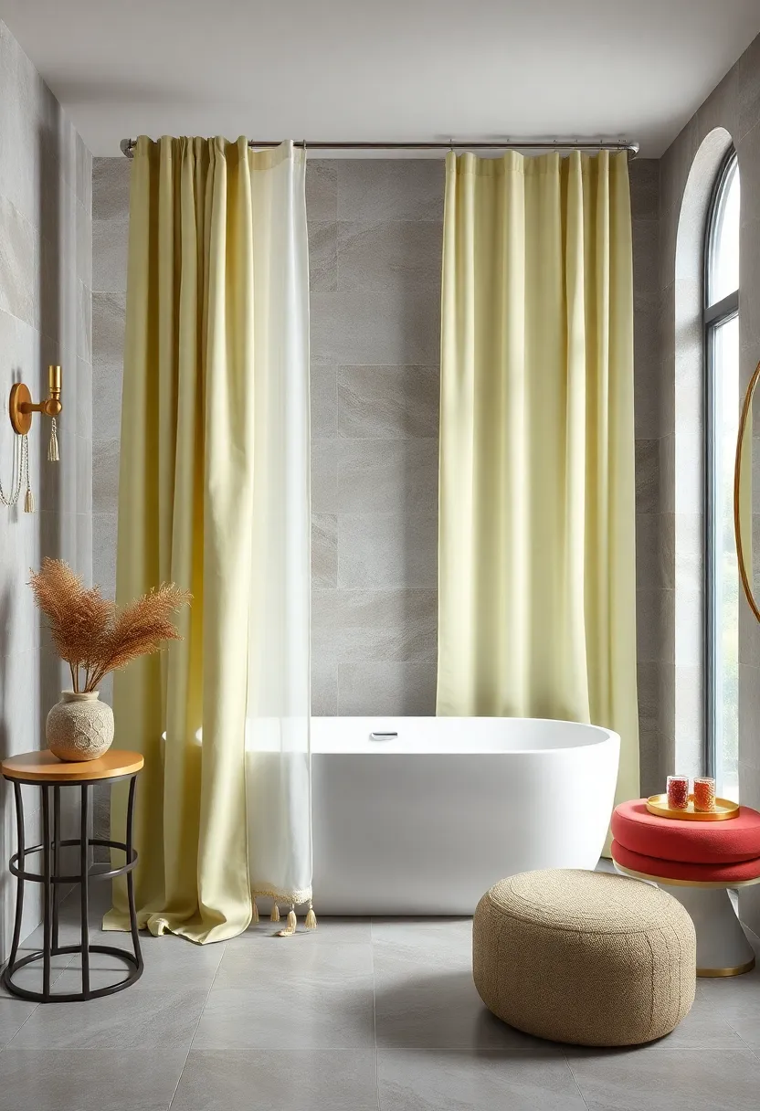 Velvet Tassel Embellishments: Add a tactile, decadent feel with velvet curtains accentuated by delicate tassels