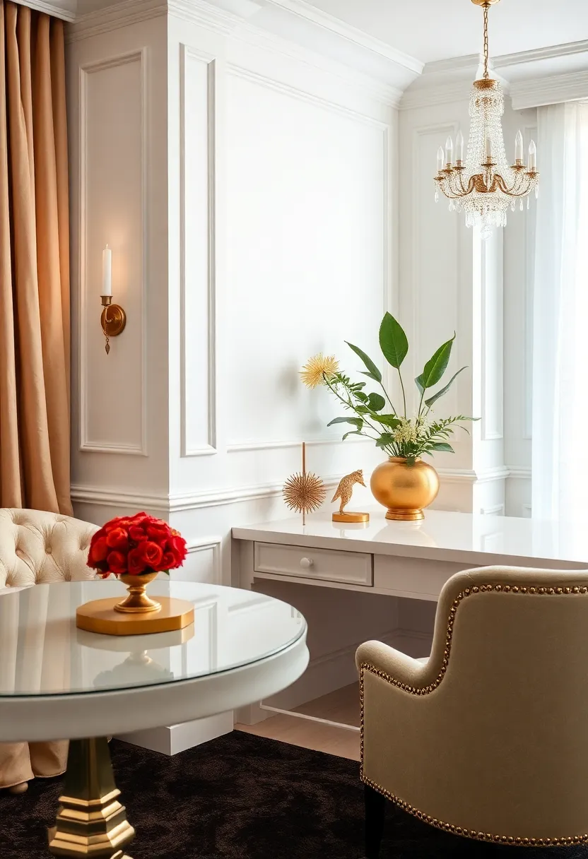 Richly Appointed Accessories: ‍The Sparkle of Vintage Décor