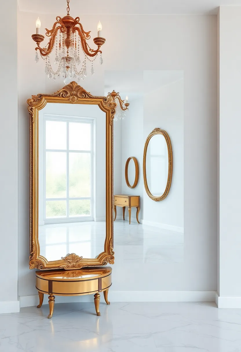 Transformative Mirrors: Reflecting the Elegance of​ the Past