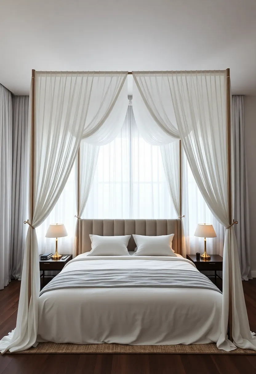 Dramatic‍ Drapery: Choosing ⁣the Right ⁤Curtains for Your Canopy Bed‌ Experience