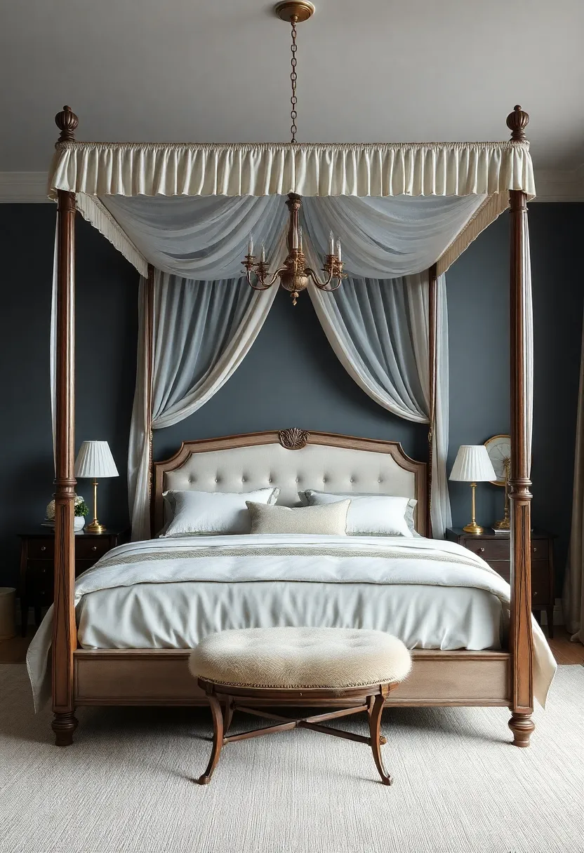 Incorporating Vintage Elements for Timeless Elegance in‍ Your Canopy Bedroom