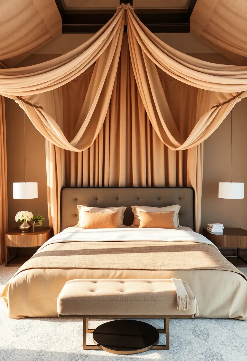 Rich fabrics: ‍Choosing Luxurious‍ Materials ⁢for⁤ Your Canopy Bed Décor