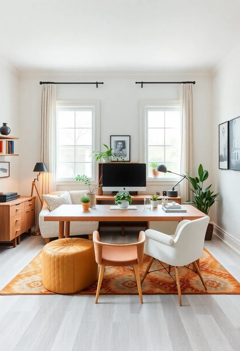 Multi-functional Zones: ⁣Create distinct⁢ areas within ⁣your office for different⁣ activities—think a cozy ⁤reading‍ nook, a brainstorming‍ corner, and a⁢ productive desk space—maximizing both functionality​ and ‌style