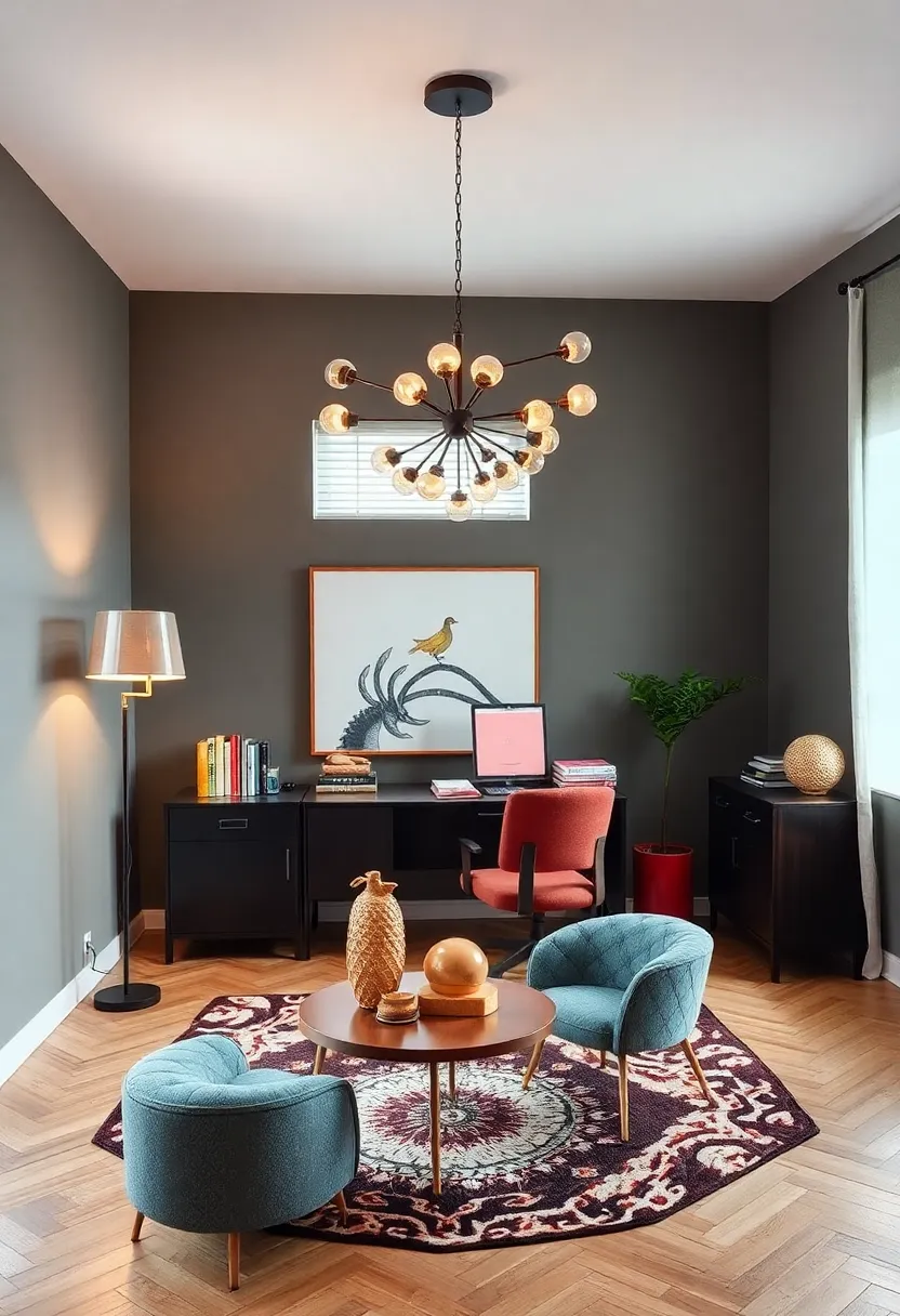 Statement‌ Light Fixtures: ‌Illuminate​ your ‍office with⁢ astonishing lighting,from funky floor lamps ⁣to artistic ⁢chandeliers,that ⁤not⁤ only brighten but‌ also serve as ⁣a ⁢conversation starter