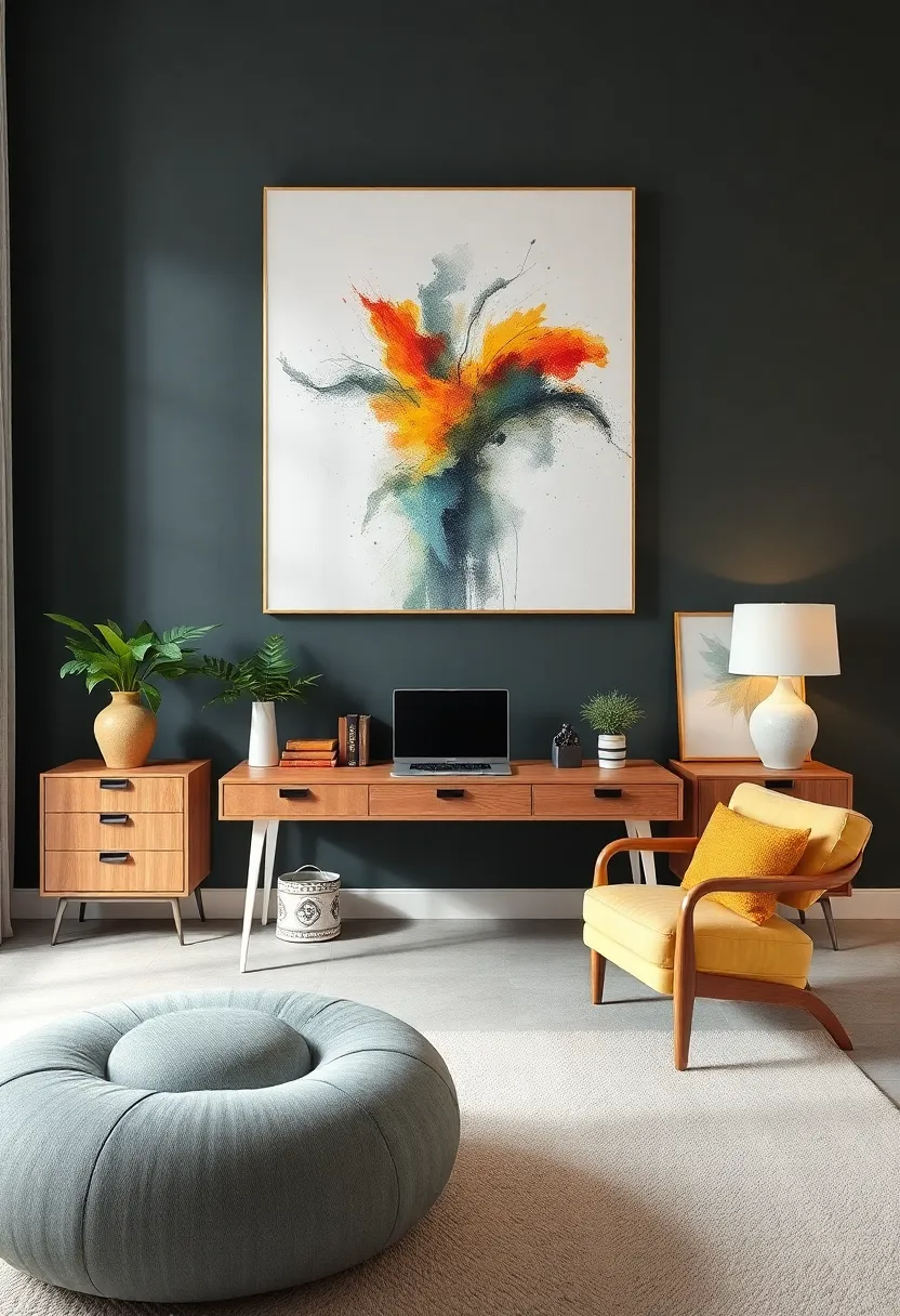 Artistic Visions: ‍Hang a⁣ massive canvas that embodies your creative spirit, ‍serving as both‍ decoration ​and an endless ‍source of inspiration every time you glance its way