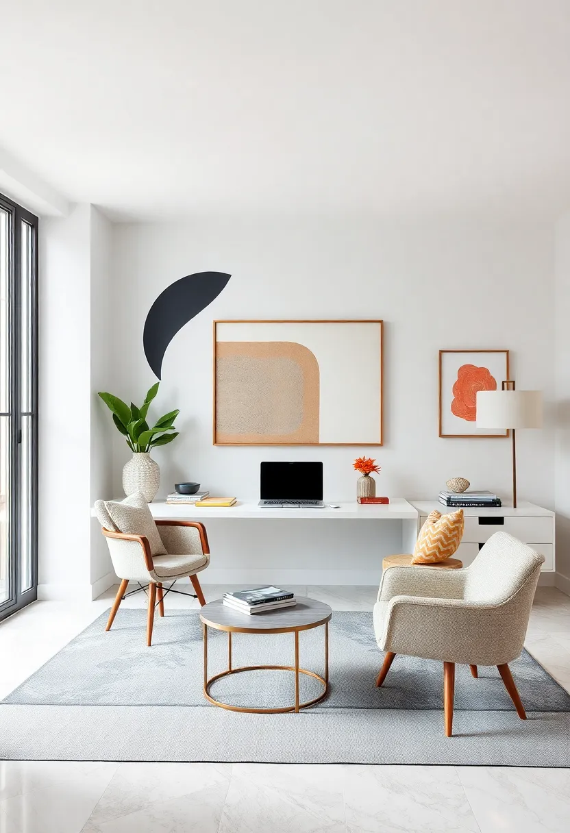Abstract Shapes: incorporate furniture and ‍decor items featuring geometric and abstract designs for a visually dynamic ‍environment that ⁢excites the⁢ mind