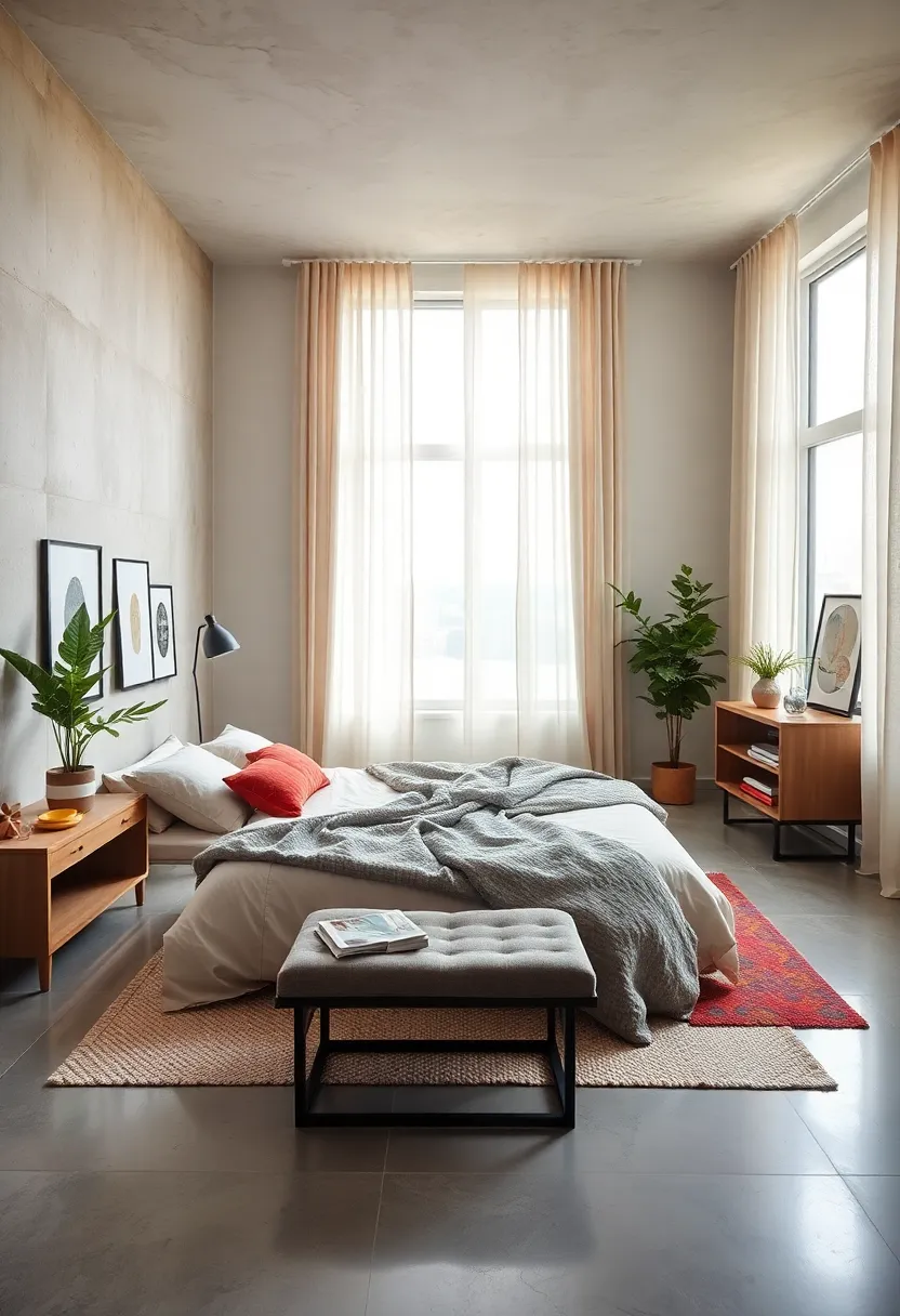 Avoid heavy drapes; instead, choose simple blinds or light curtains to let in natural ⁢light