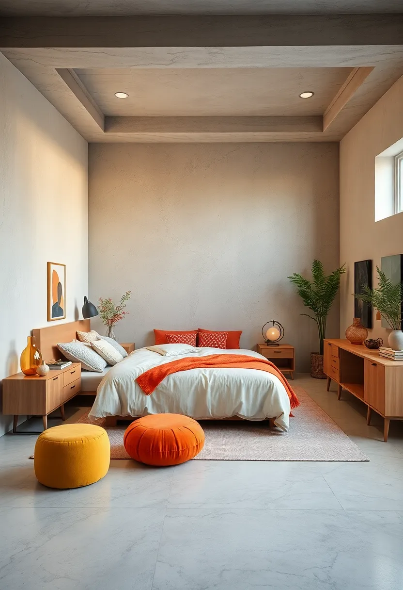 Choose furniture with clean lines and avoid overly ornate details