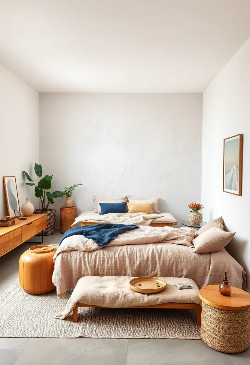 Incorporate⁢ natural​ materials like wood and linen to add⁤ warmth without excess