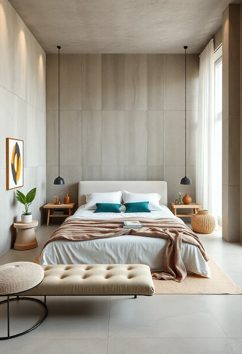 Invest in a⁢ quality bed with a ⁢simple design to serve as‌ the room’s⁤ focal point