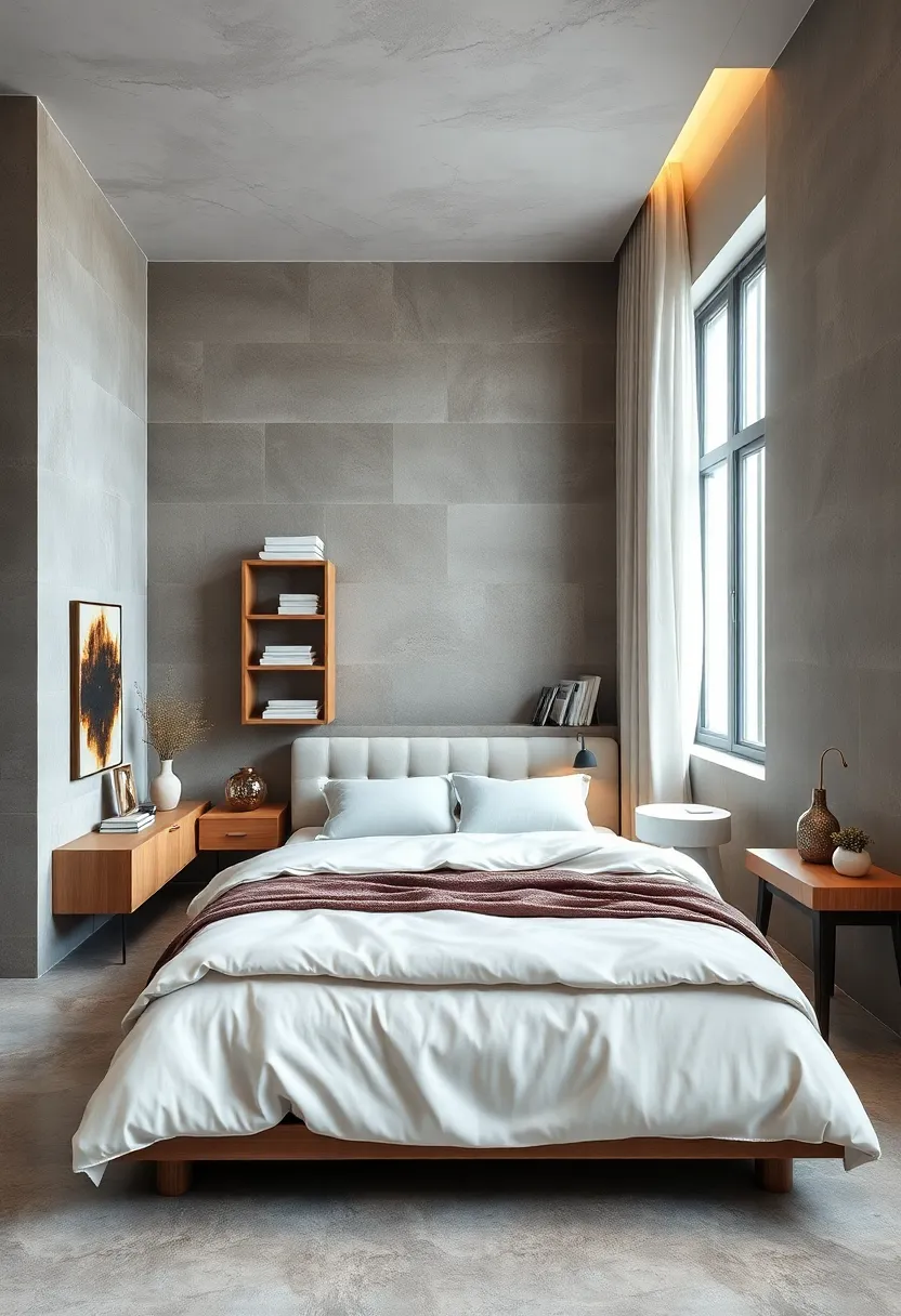 Use built-in storage solutions to keep belongings neatly tucked away