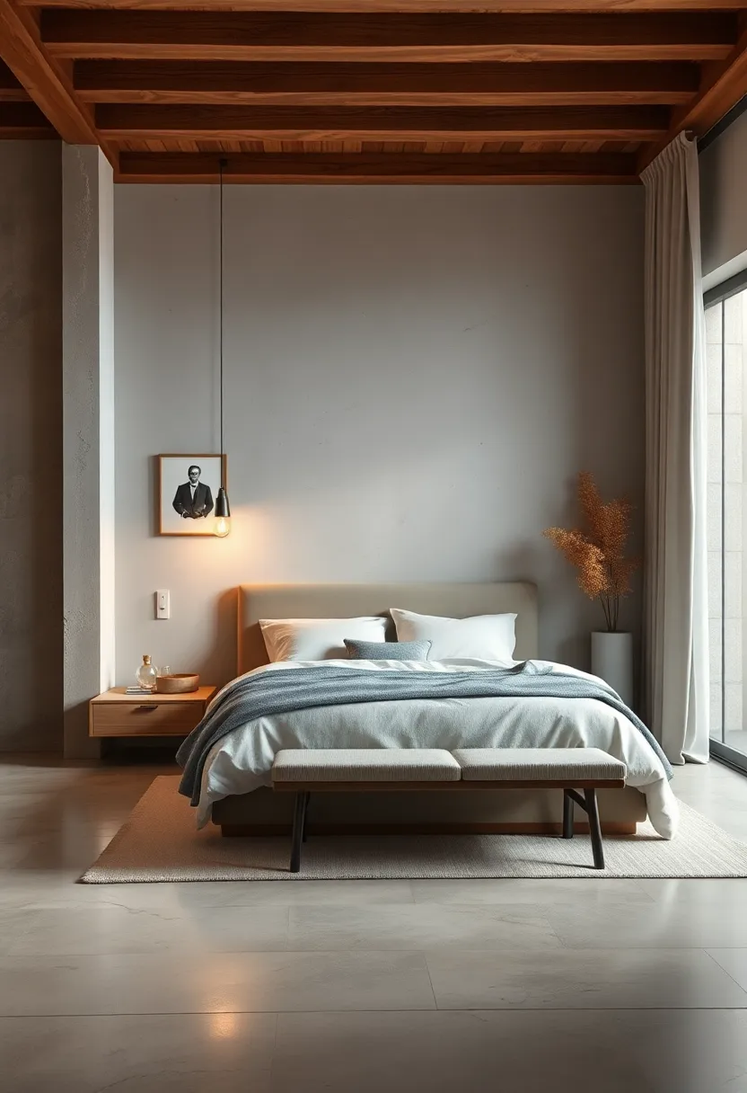 use open space wisely by ​leaving areas uncluttered for an airy feel