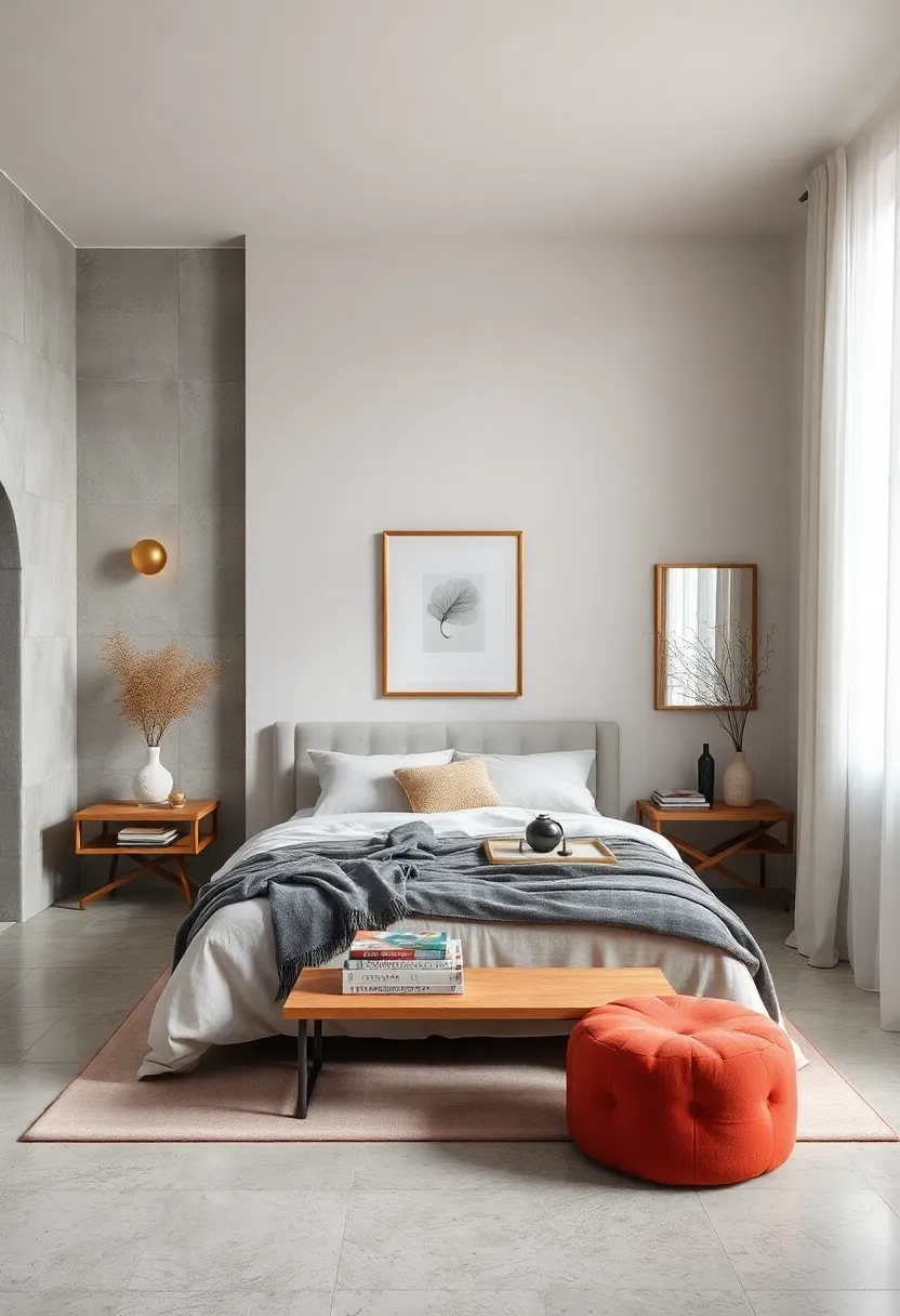 Use mirrors strategically to reflect light and make the room appear larger