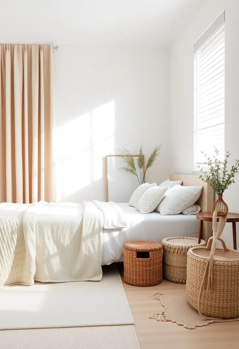 Elegant Storage Solutions: Use decorative boxes or baskets⁤ that complement⁣ your decor to ​keep belongings⁤ neatly stowed away⁢ in a functional manner