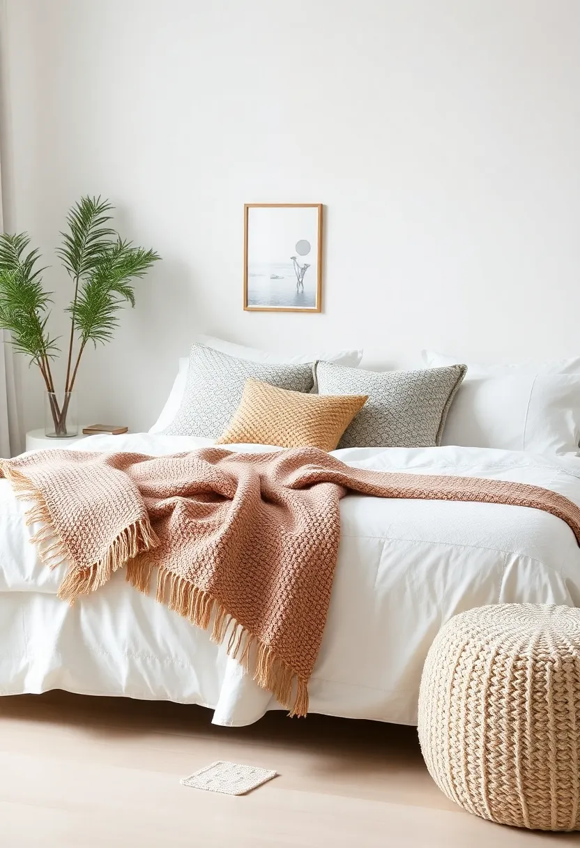 Incorporate Textured Throws: Add a layer of warmth⁢ and coziness with textured throws ​in complementary colors that invite relaxation without overpowering the ⁤space