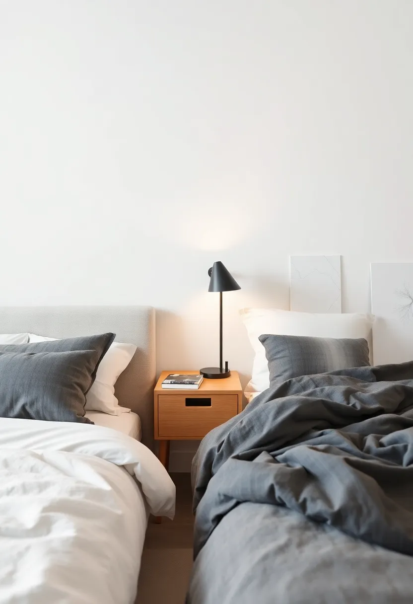 Uncluttered Nightstands: Keep bedside tables clean and organized with only essential ⁢items, such ​as a lamp and a ‌book, to maintain ​a serene sleeping environment