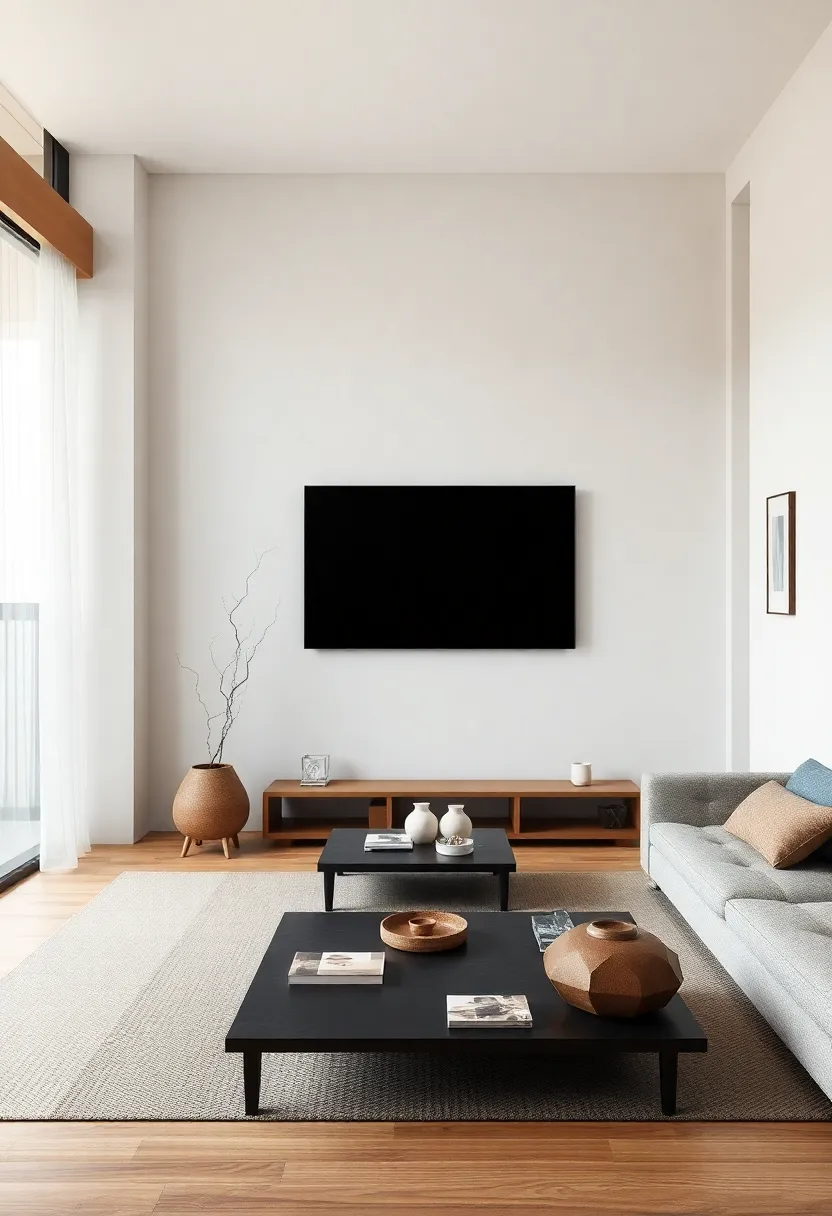 Artful Placement of Decorative Accents in minimalist Spaces