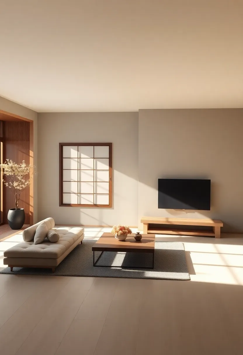 The Balance of Light and Shadow in Japanese Living Rooms