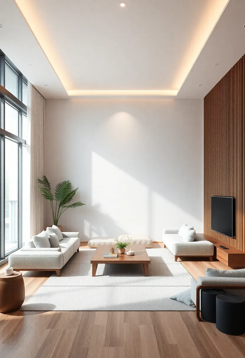 Preserving the Essence of Minimalism in Urban living Rooms