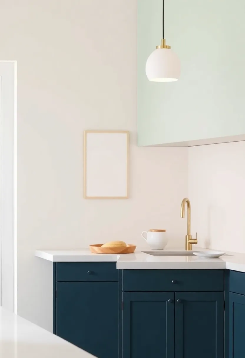 Simple Color Palettes: Select art pieces that adhere to a specific color palette, tying together the kitchen's look while maintaining simplicity