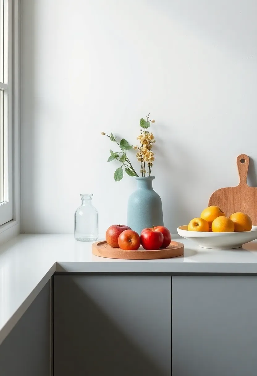 Simple Still Lifes: Choose minimalist still-life paintings focusing on a limited color palette of fruits or dining scenes for a serene feel