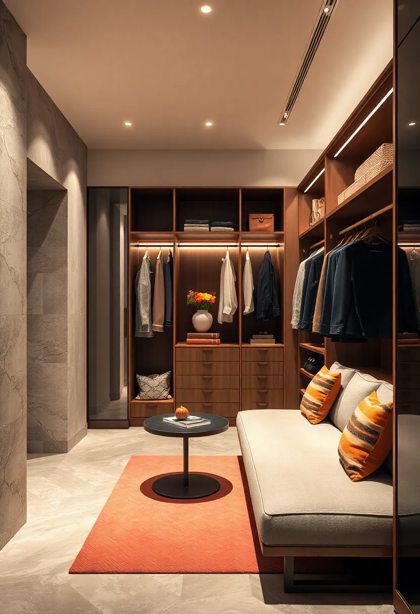 Integrated seating with hidden storage for a seamless blend of functionality and style