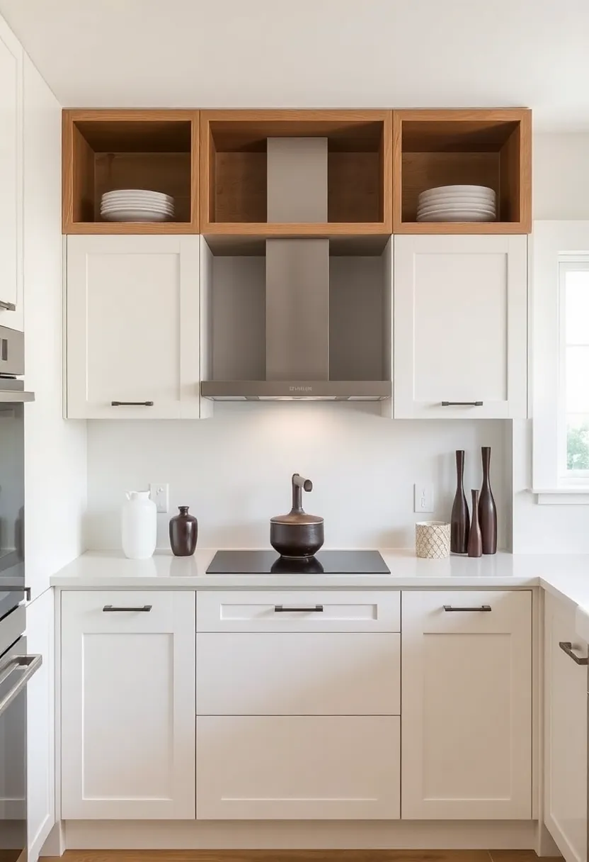 Built-In Nooks: Discover the functional beauty of built-in cabinet nooks designed to showcase decorative pieces and essentials alike