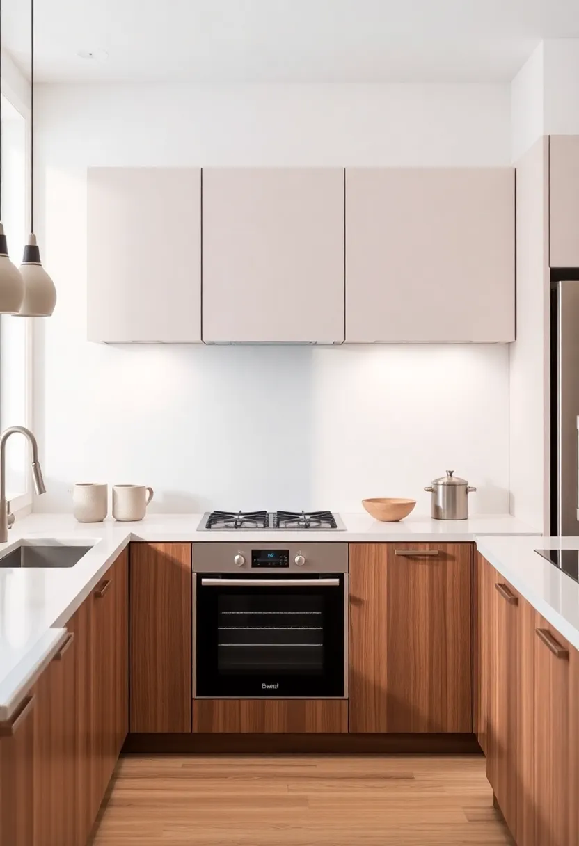 Floating Elegance: Find out how floating cabinets can make a small kitchen feel spacious while offering stylish storage solutions