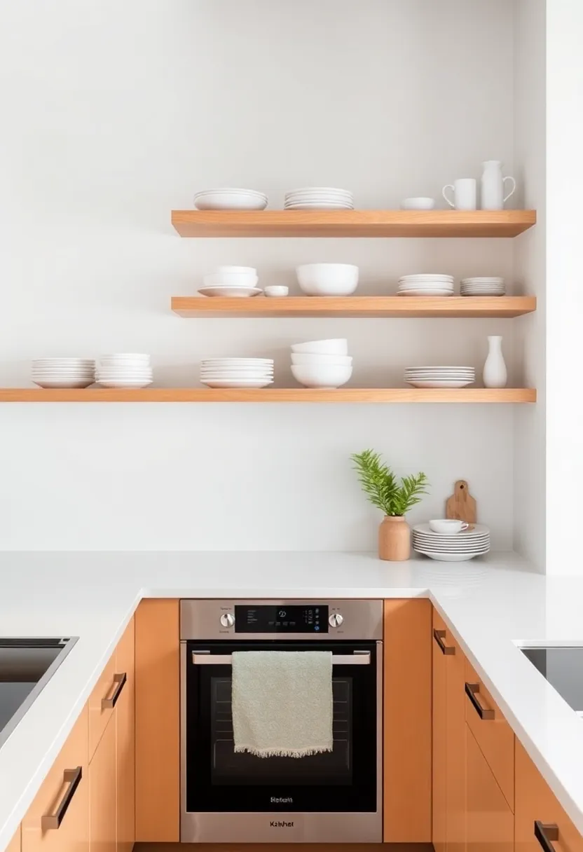 Open Shelving Magic: Learn the beauty of open shelving and how showcasing your favorite dishes can enhance both storage and style