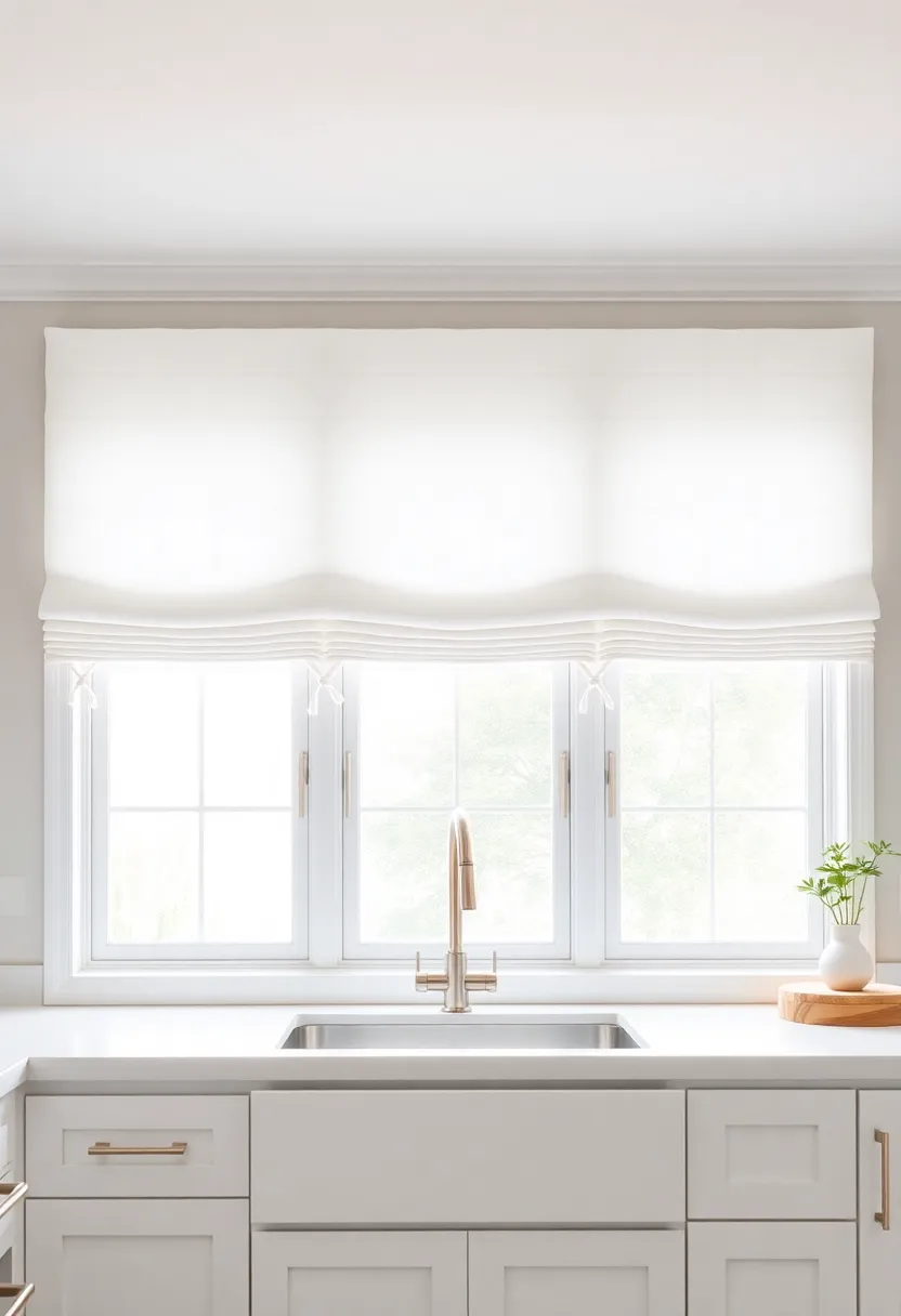 Scandinavian Inspired Crisp Cotton Valances with Clean Lines and Fresh Color Palettes
