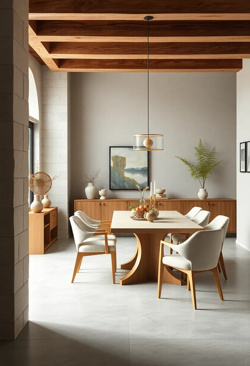 Linen⁢ and Light: Natural linen upholstery on dining chairs paired with pale wood tables brings airy softness and tactile contrast