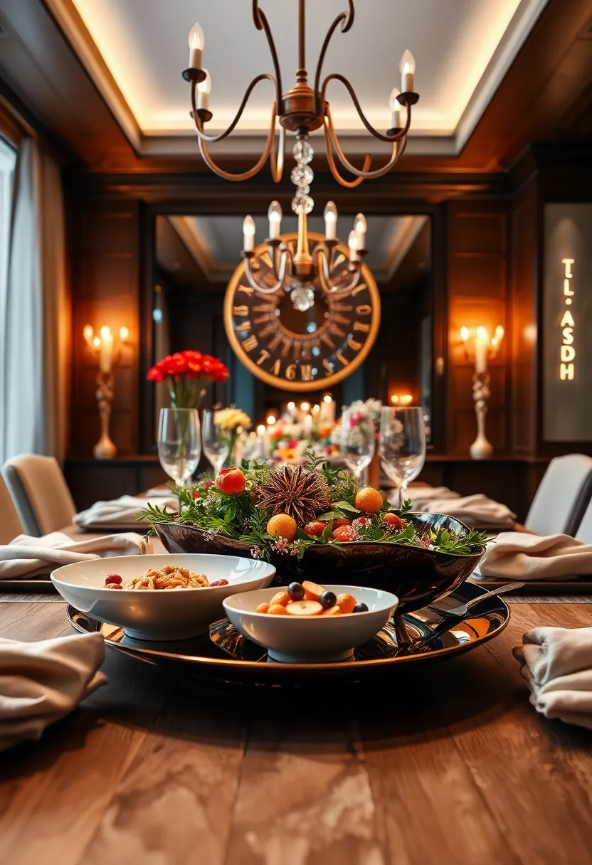 Unique Serving Dishes: Serve your culinary delights in distinctive platters or bowls that become focal points on your dining table