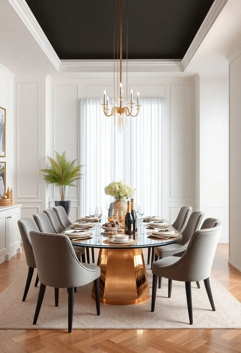 Midnight Surprise: Prepare a special midnight surprise, like a sparkling toast or a dessert bar, to end your chic New Year’s Eve celebration on a high note