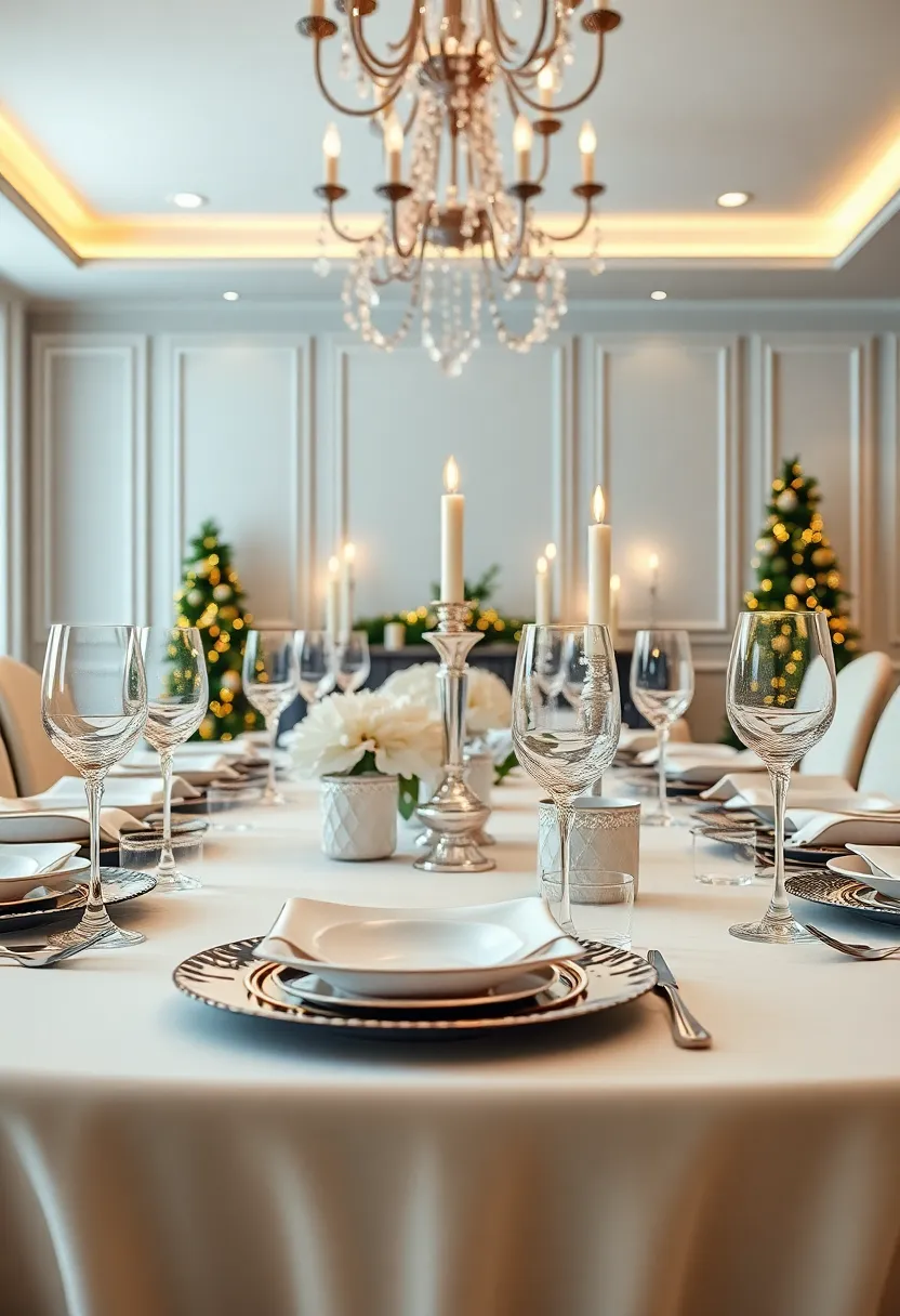 Elegant Table Settings: Use fine china, crystal glassware, and polished silverware to create an upscale dining experience that dazzles your guests