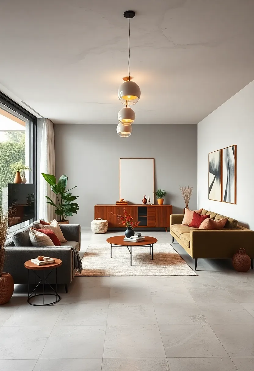 Incorporate slim-profile lighting fixtures⁢ like pendant lamps to save space