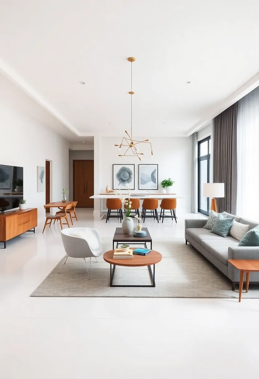 Contrast and Complement: discover the art ⁣of contrasting colors and styles for⁢ furniture and​ décor that ‍beautifully enhance the ⁢open layout without ​clashing