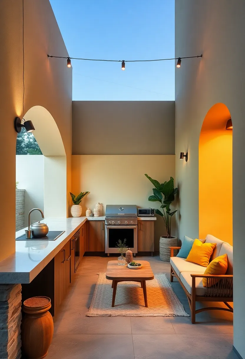 clever Use of Color and Lighting: Brighten tight spaces with reflective surfaces and well-placed fixtures to create openness