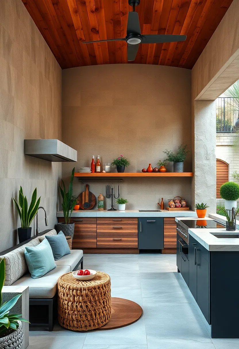 Compact Sink Units: Install small but efficient sinks to aid in prep and cleanup without taking up too much room