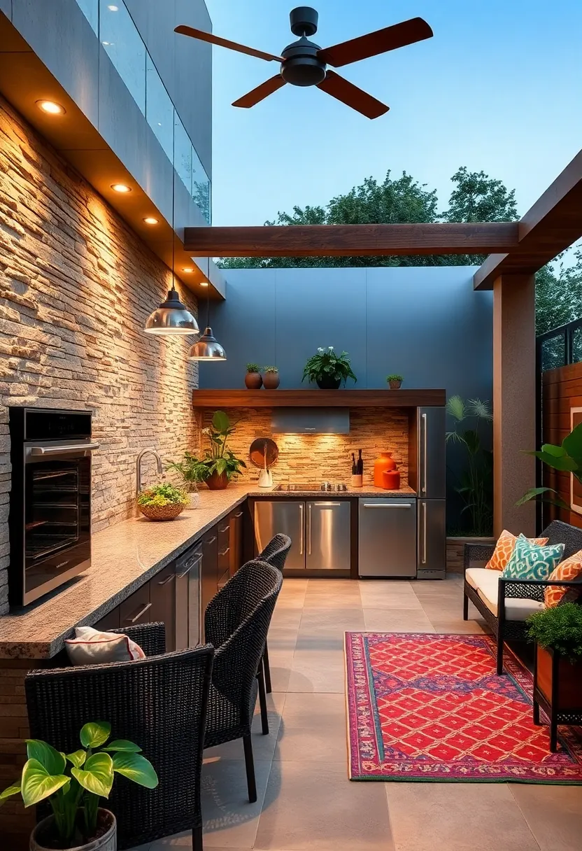 Hidden Appliances: Conceal ovens and fridges behind cabinetry for a seamless,sleek look in tight spaces