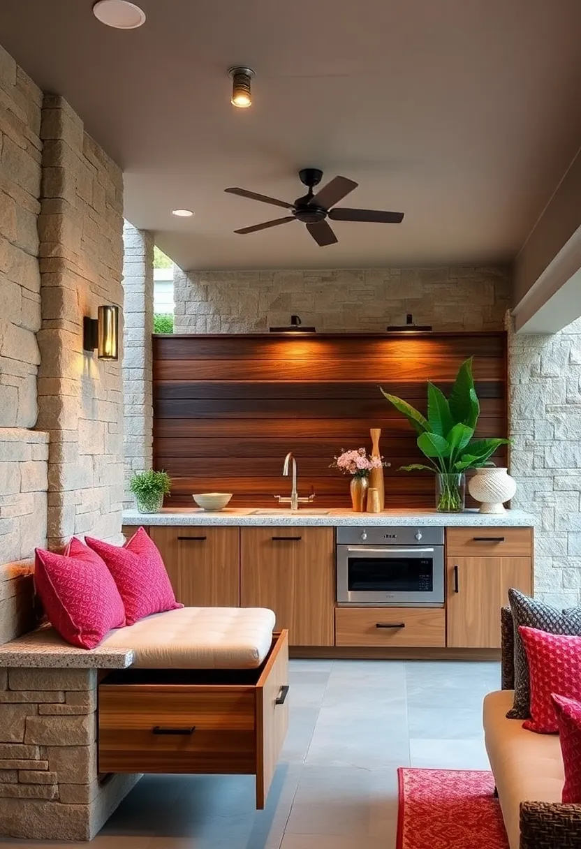 Outdoor Microwave Drawers: Add compact microwaves in drawer-style units to save counter space and increase functionality